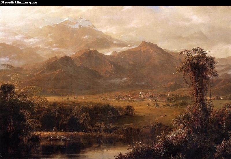 Frederic Edwin Church Mountains of Ecuador